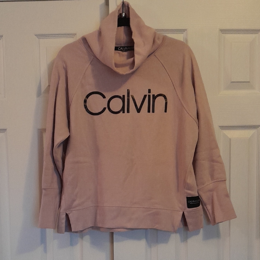 Women's Blush Cowl Neck Sweatshirt